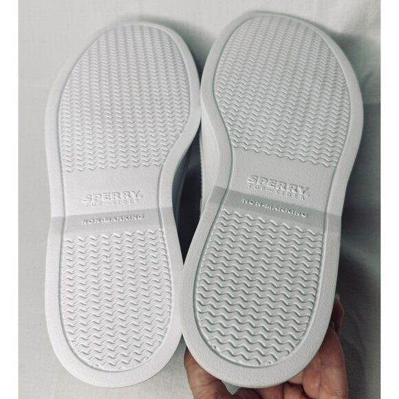 Sperry Authentic Original Float Boat Shoe White Mens 8 Womens 10 - Picture 11 of 11